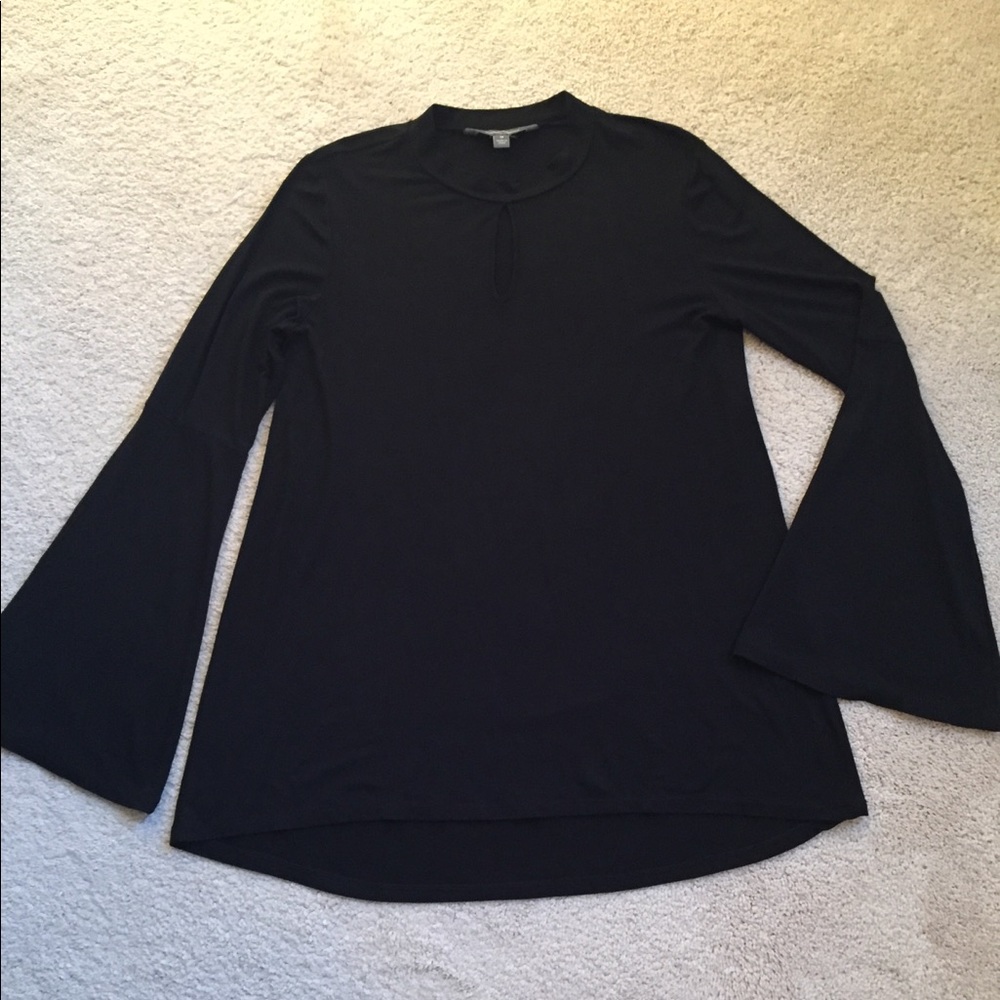 Bell sleeve tunic top